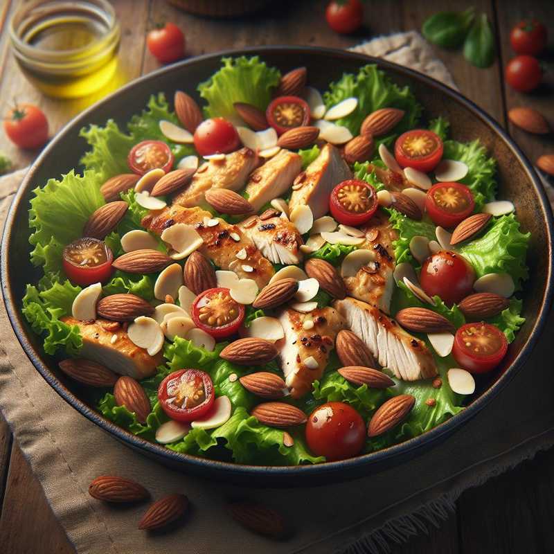 Chicken and Almond Salad