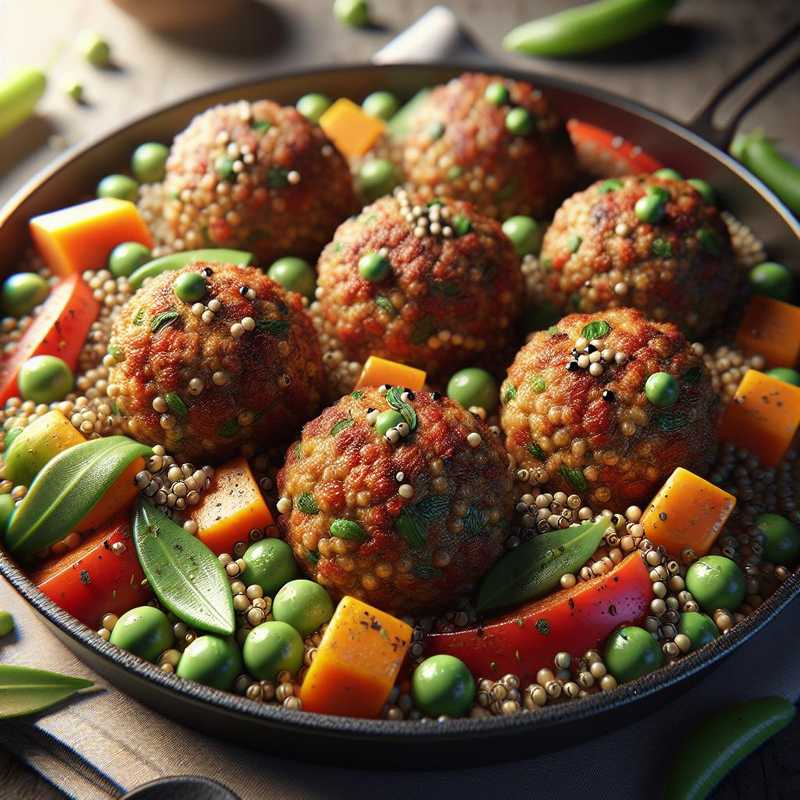 Polpette di quinoa e verdure