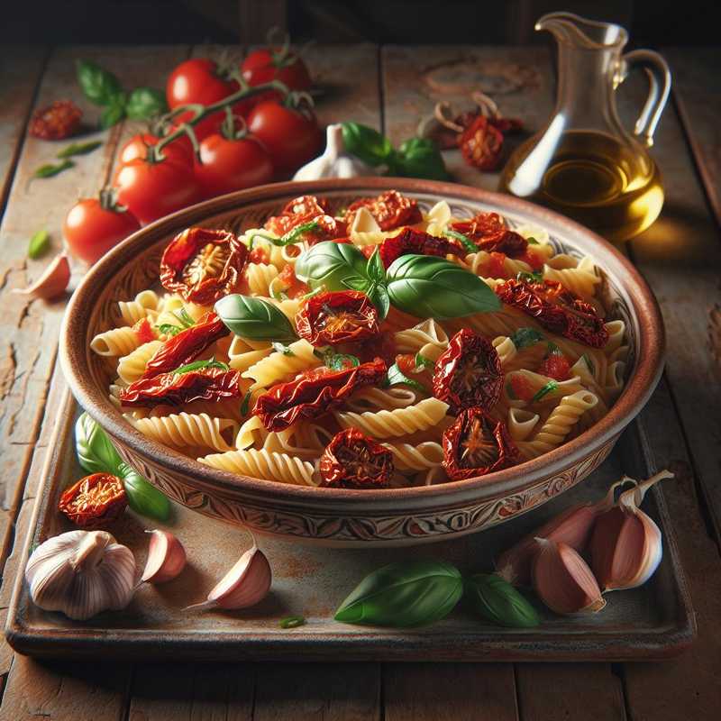 Pasta con pomodori secchi