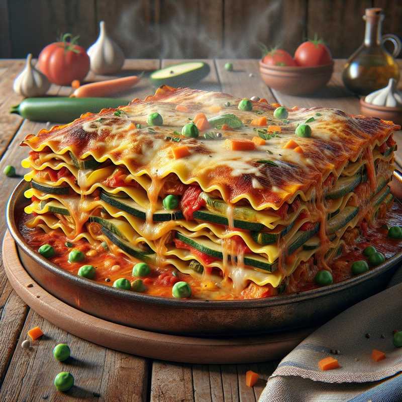 Lasagne primavera alle verdure