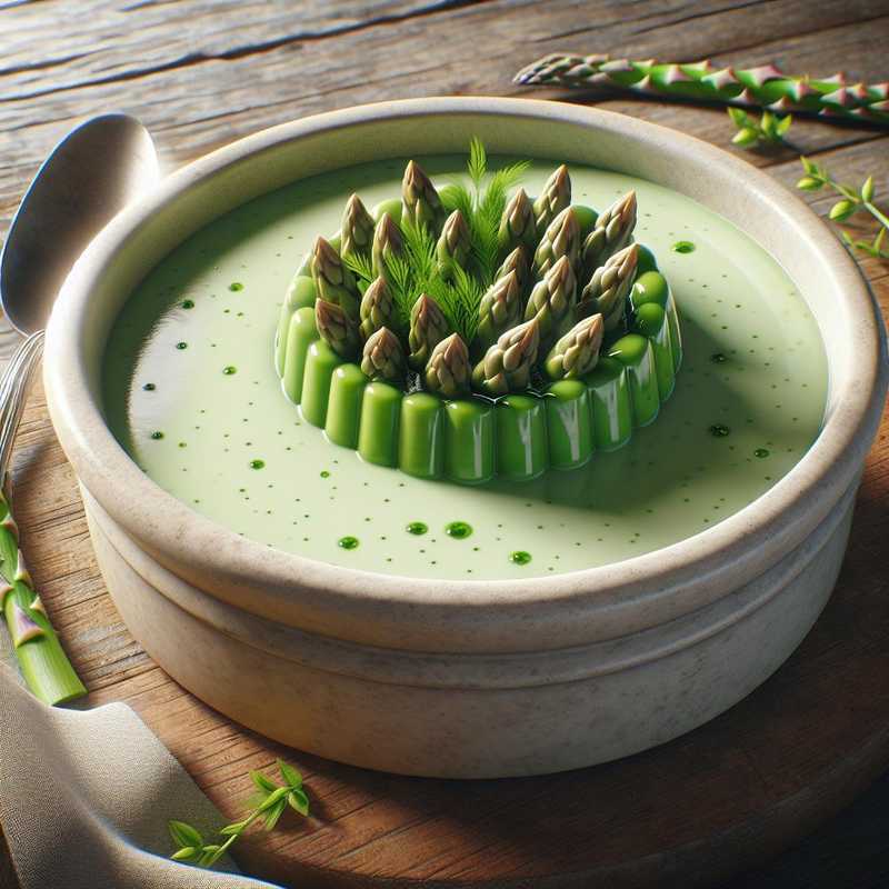 Flan di asparagi