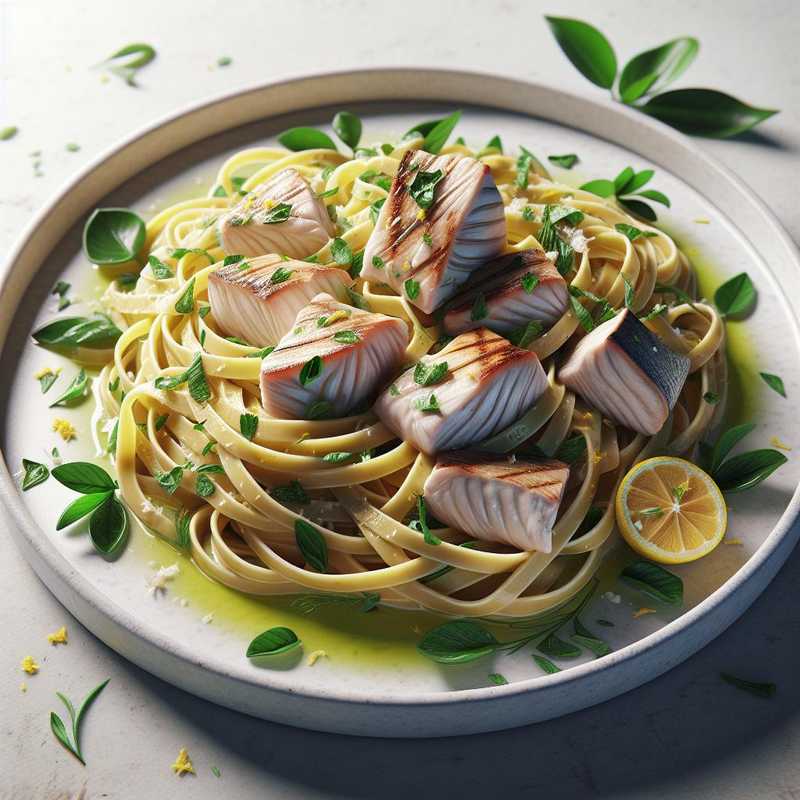 Linguine al pesce spada