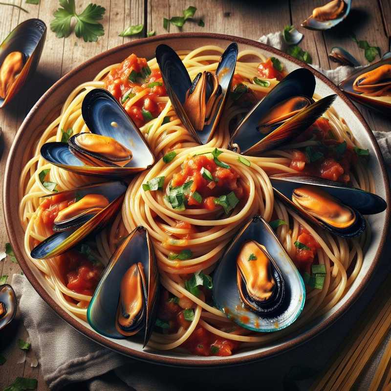 Spaghetti with Mussels