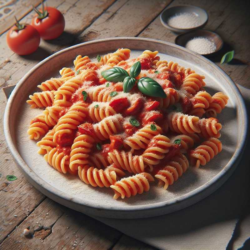 Cavatappi with Pepper Cream Sauce