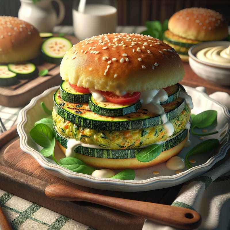 Burger di zucchine