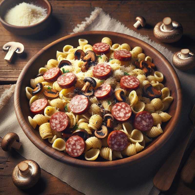 Orecchiette with Sausage and Porcini Mushrooms