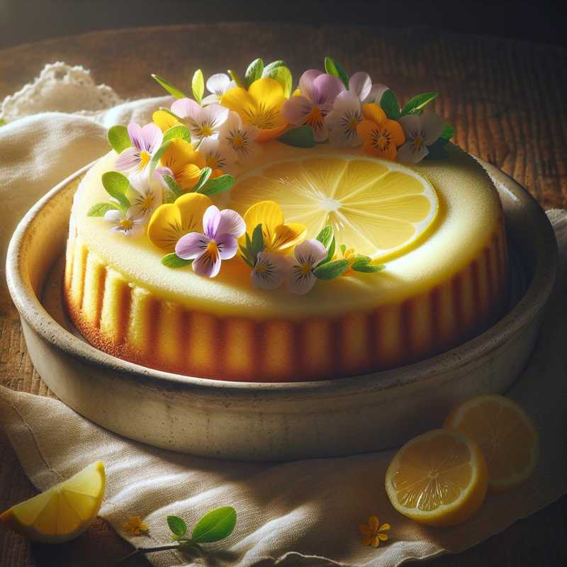 Torta primavera al limone