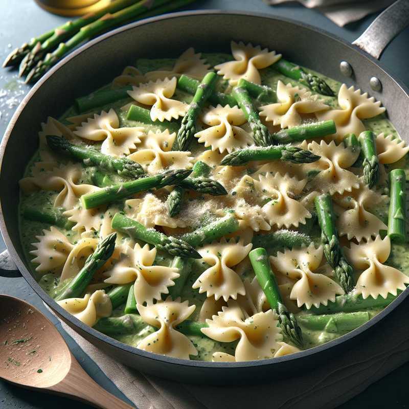 Farfalle alla crema di asparagi