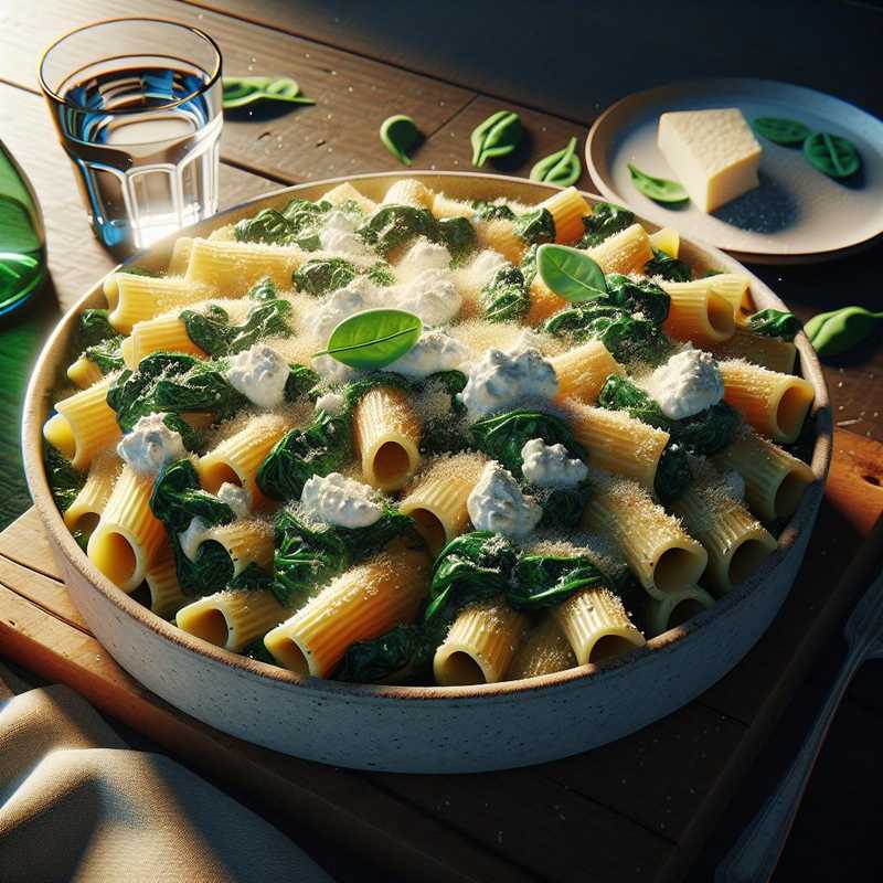 Baked Pasta with Spinach and Ricotta