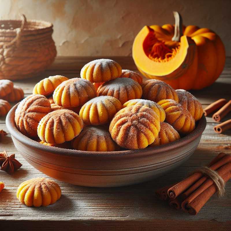 Ciambelline zucca e cannella