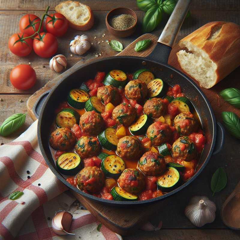 Polpette di zucchine alla pizzaiola