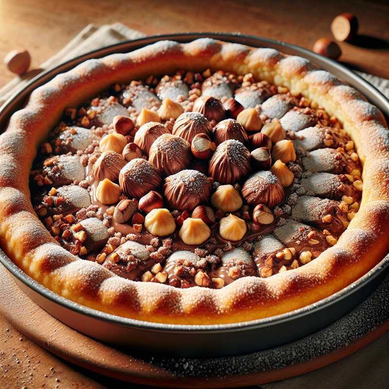 Crostata al cioccolato e nocciole