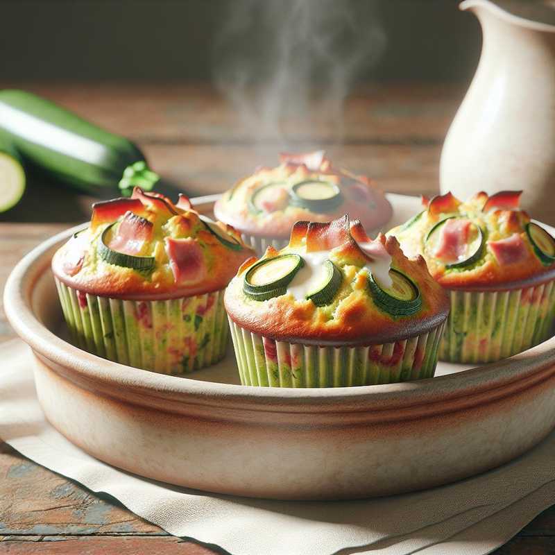 Zucchini and Bacon Muffins