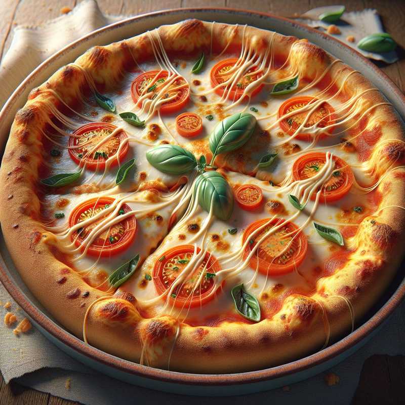 Pizza al formaggio