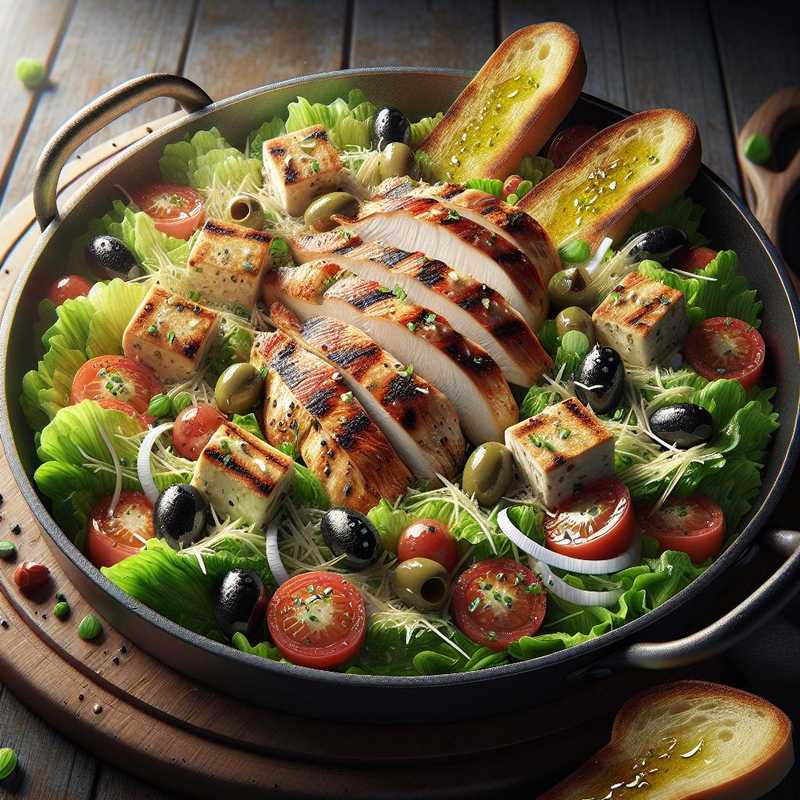 Insalata di pollo arrosto