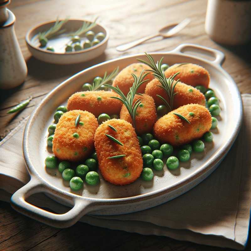 Chicken and Pea Croquettes