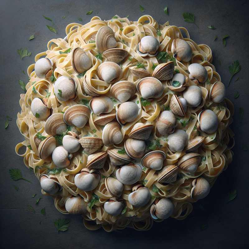 Tagliolini alle vongole fujute