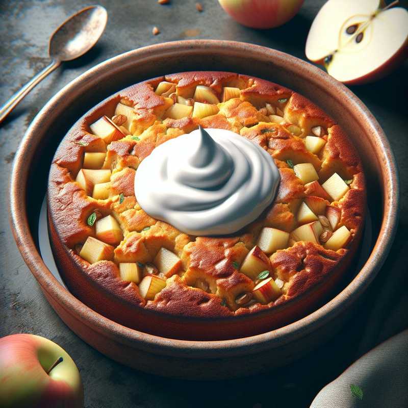 Apple and Yogurt Plumcake