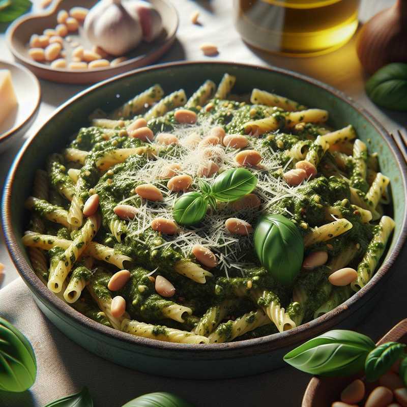 Trofie al pesto Genovese