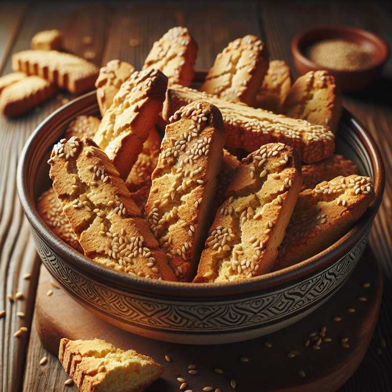 Biscotti al sesamo