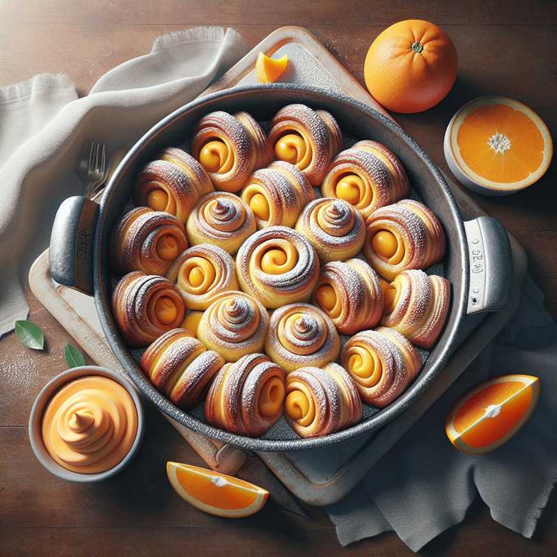 Orange Swirls