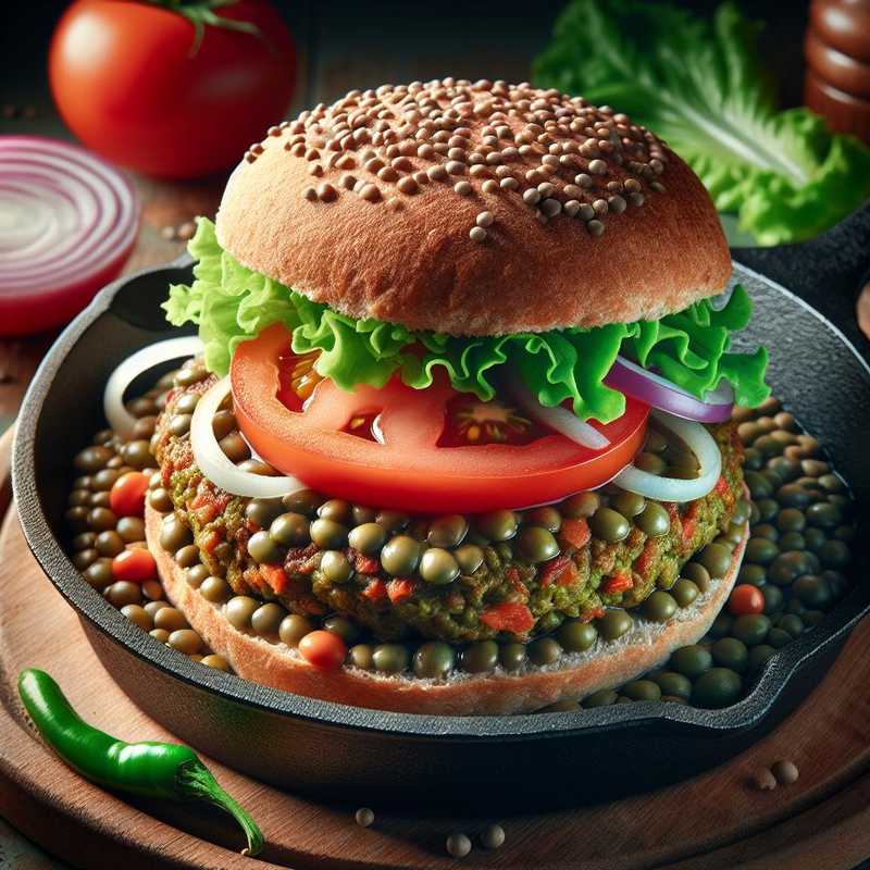 Burger di lenticchie