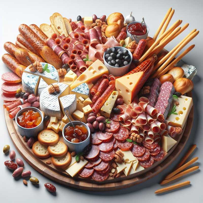 Platter of Cold Cuts and Cheeses for a Thousand Occasions