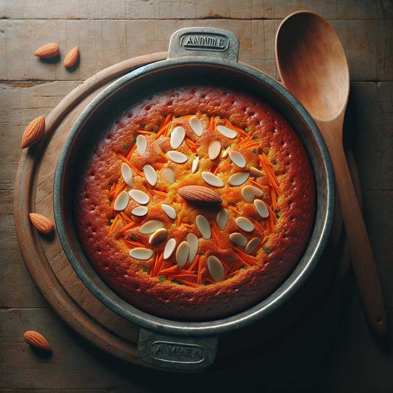 Carrot and Almond Plumcake