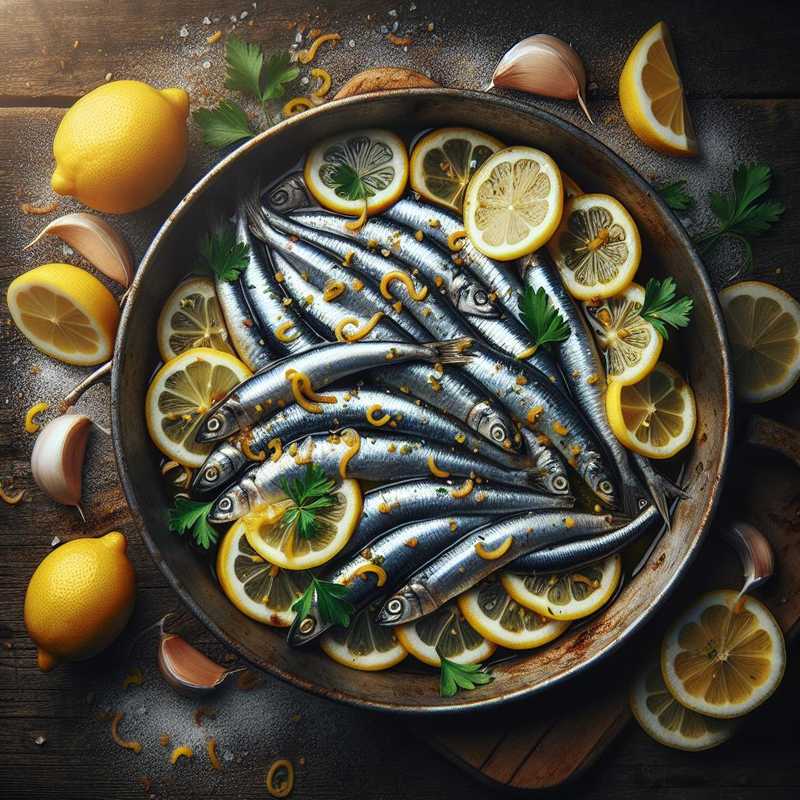 Lemon Anchovies