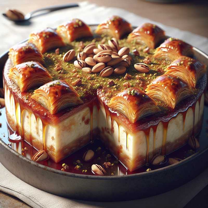 Baklava cheesecake