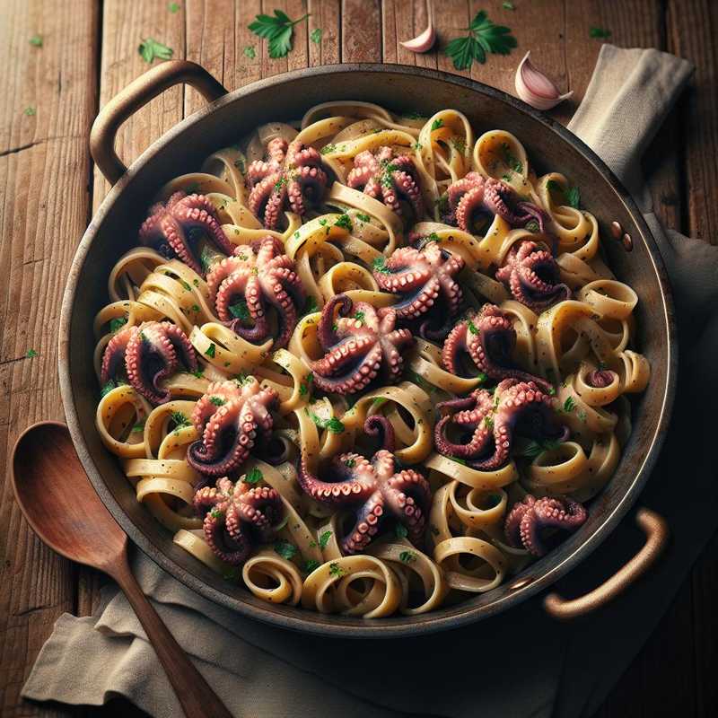 Cold Pasta with Octopus