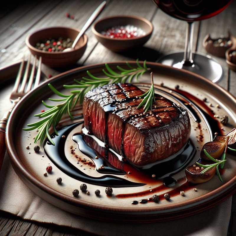 Beef Tenderloin with Balsamic Vinegar