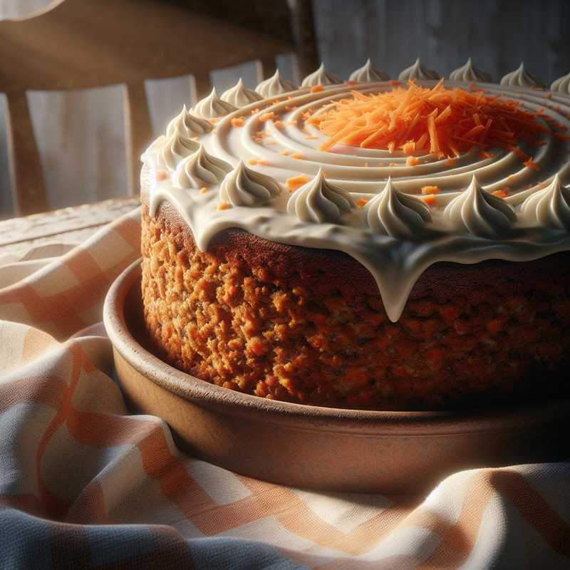 Torta di carote integrale