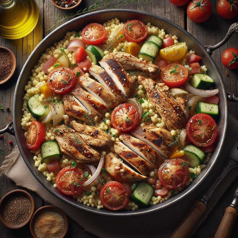 Cold Chicken Couscous