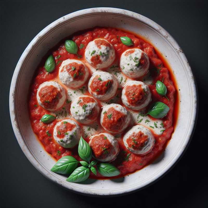 Polpette di ricotta col sugo