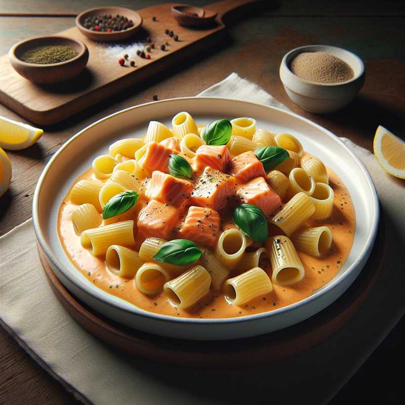 Paccheri al salmone