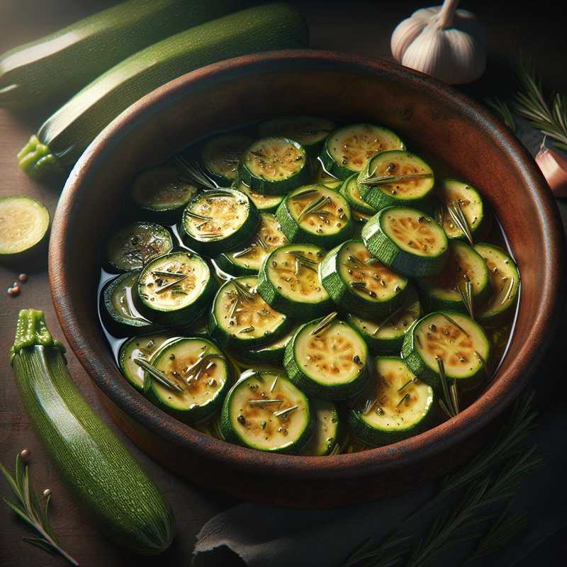 Zucchine marinate