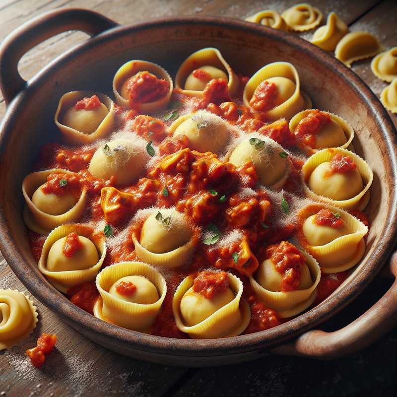 Tortelli di patate al tocco di triglie