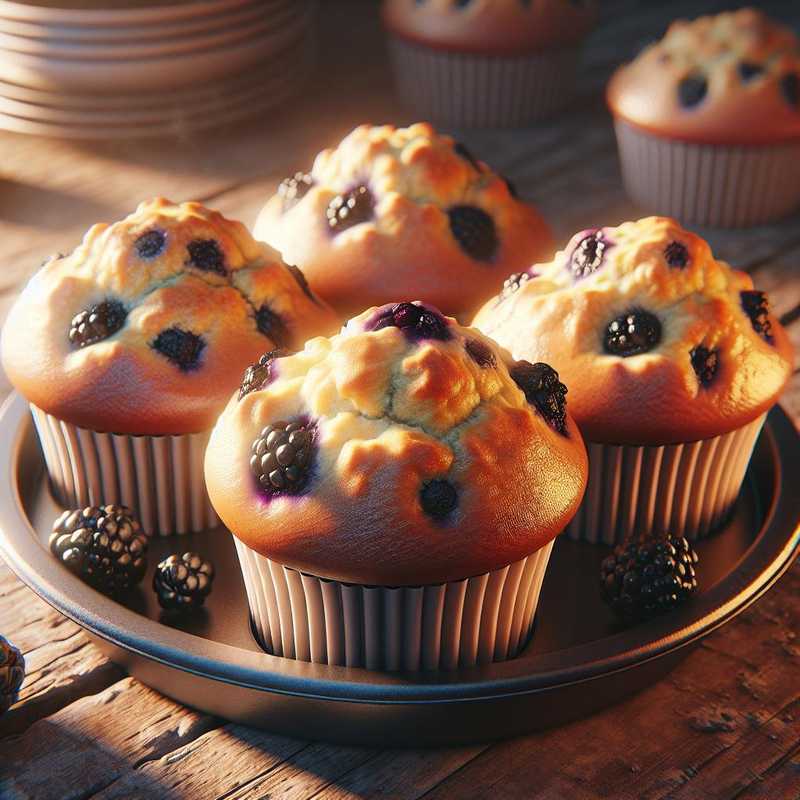 Blackberry Muffins