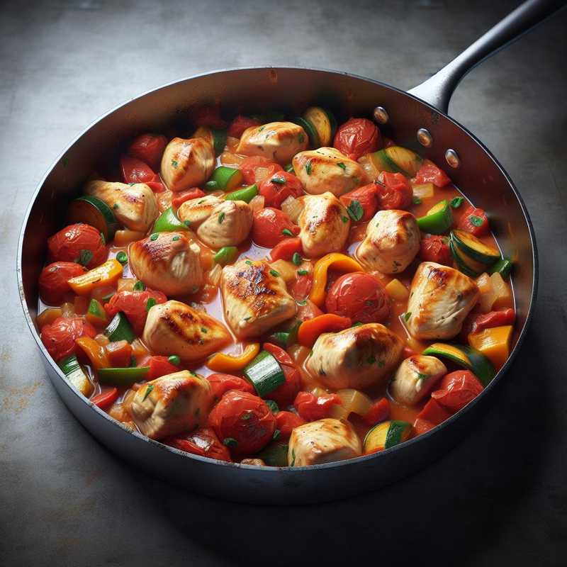 Chicken Bites with Vegetables