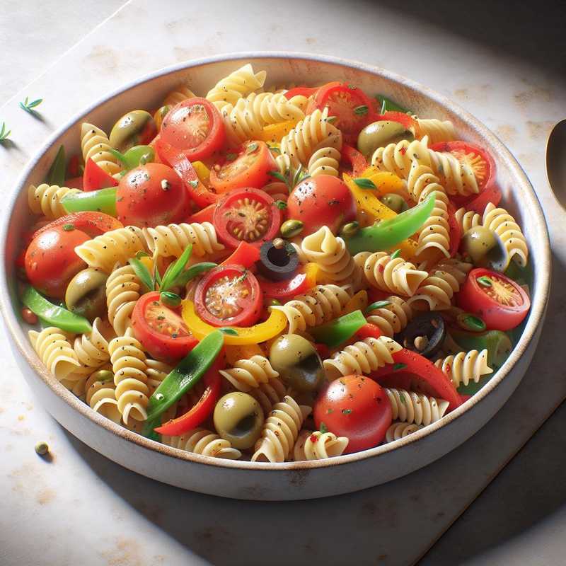 Insalata di pasta speziata