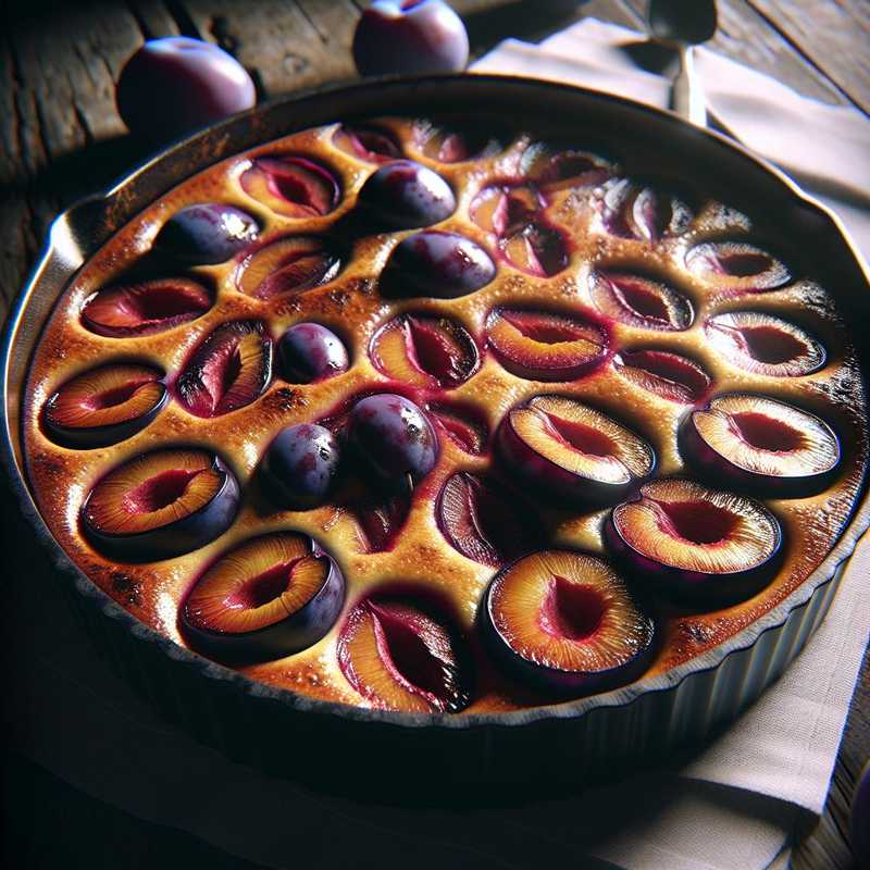 Clafoutis alle prugne