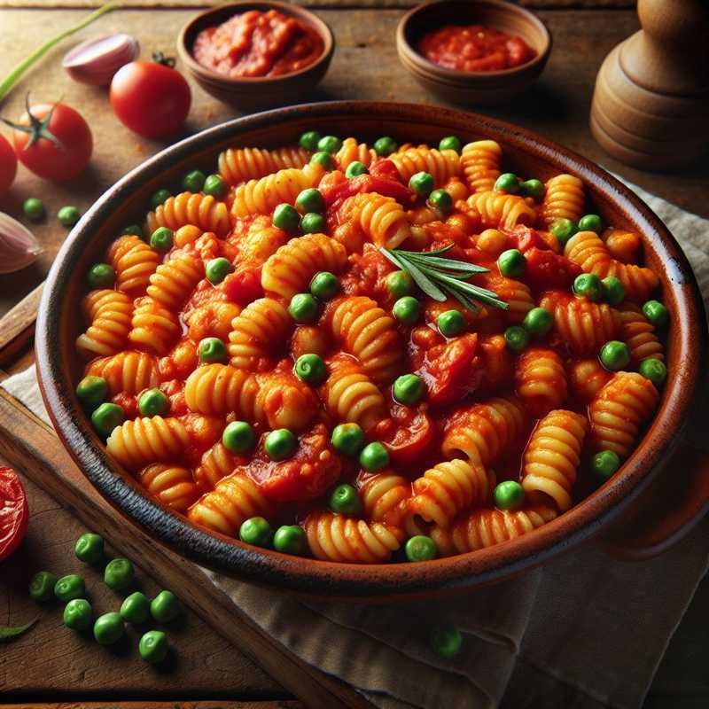 Gnocchetti sardi pomodoro e piselli