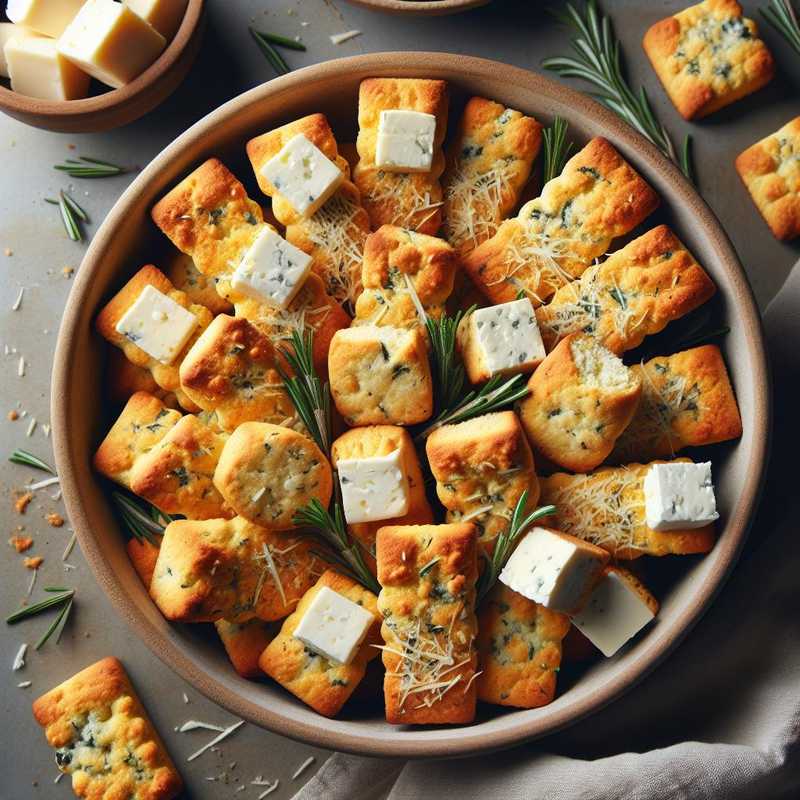 Biscotti salati ricotta e formaggio