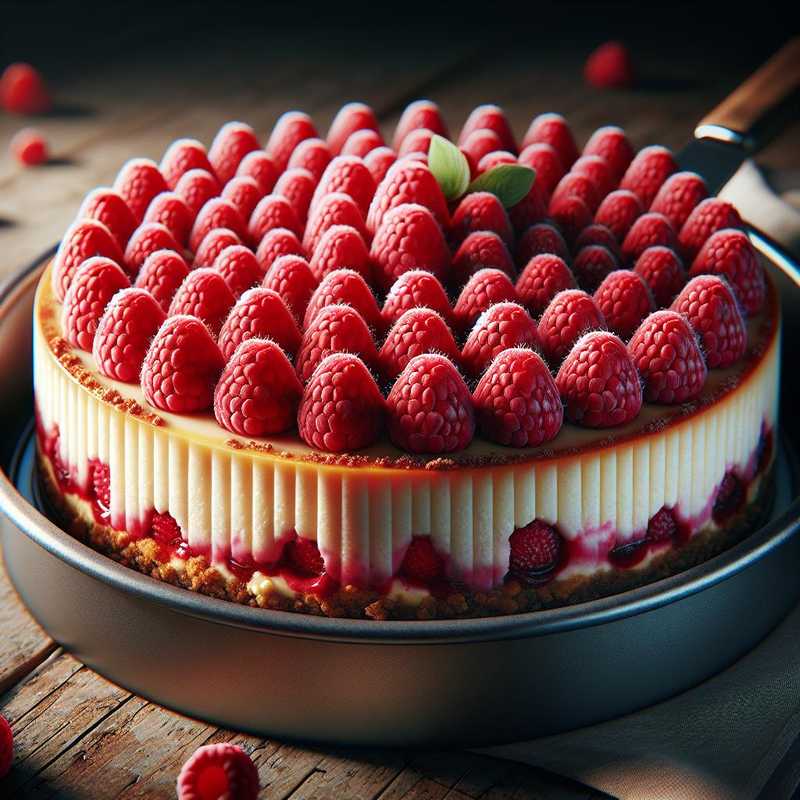 No-Bake Raspberry Cheesecake