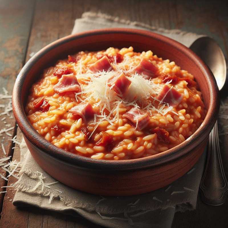 Risotto all'amatriciana