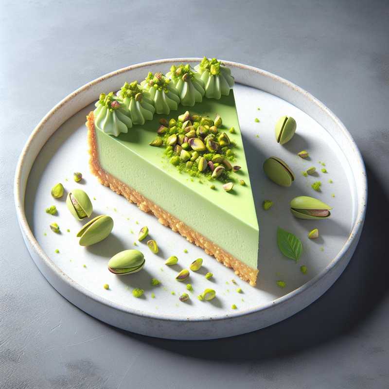 Cheesecake al pistacchio