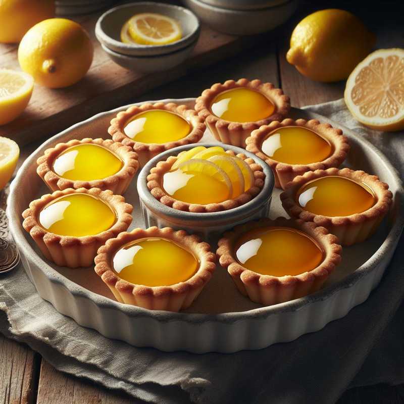 Tartellette al lemon curd