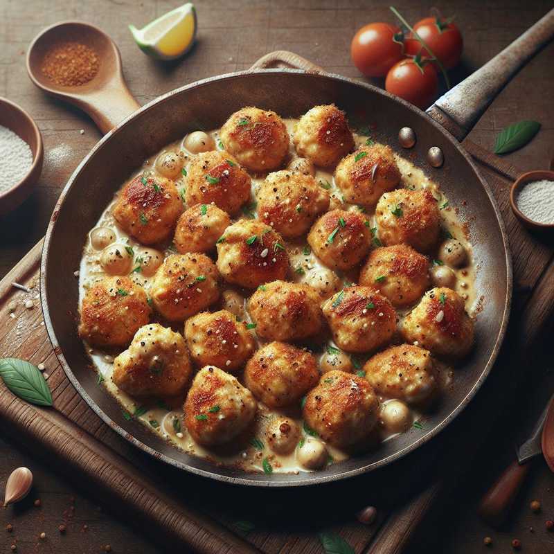 Bocconcini di pollo al cocco