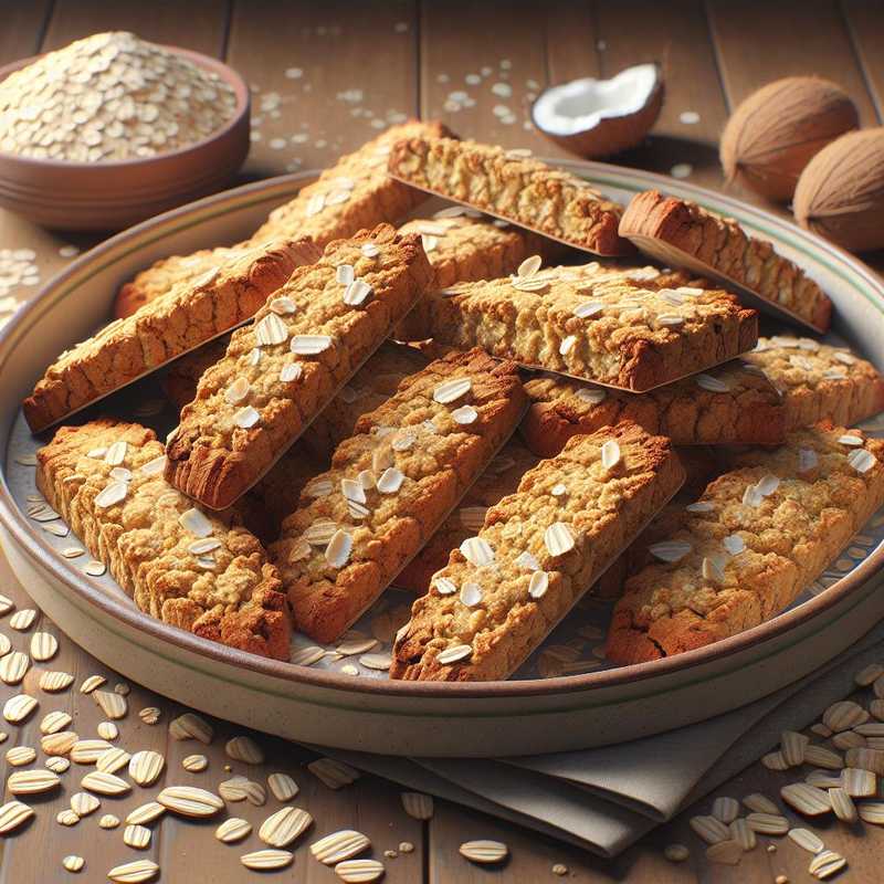 Oatmeal and Coconut Cookies